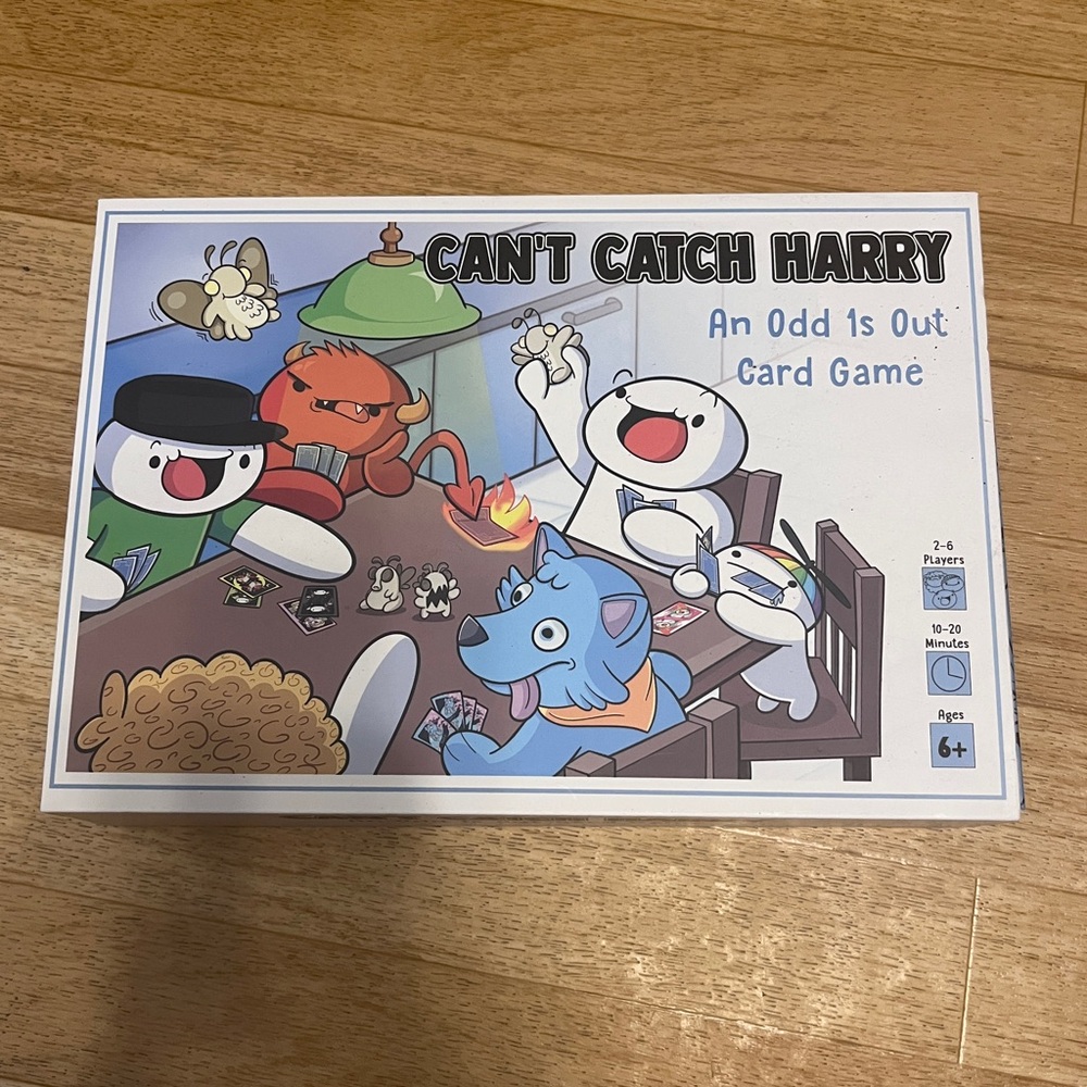 Can’t Catch Harry Card Game — From the Odd 1s Out!